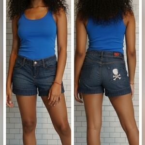 Vintage Denim Shorts Nicky Hilton  Size 31 Y2k
